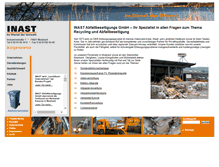 Tablet Screenshot of inast.de